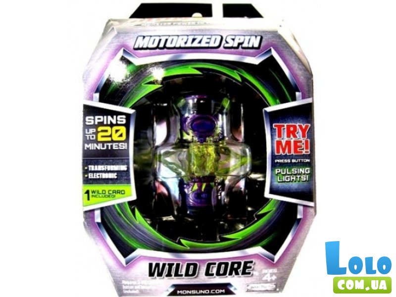 Игрушка Дикая капсула Monsuno с двигателем и световыми эффектами Wild Poison Rush Wild Core W3 (24991-34449-MO)