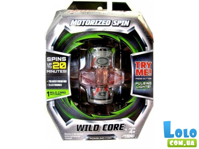 Игрушка Дикая капсула Monsuno с двигателем и световыми эффектами Wild Shadow Havoc Wild Core W3 (24991-34447-MO)