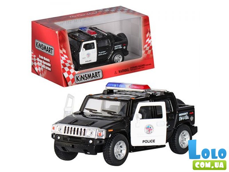 Машина металлическая Hummer H2 Police, Kinsmart