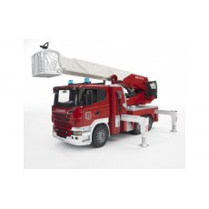 Игрушка Bruder «Большая пожарная машина SCANIA R-series с лестницей» М1:16