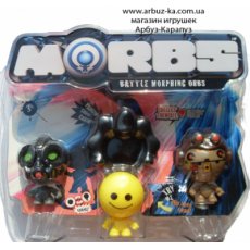 Игровой набор ТМ Morbs: 3 игрушки-фигурки-трансформеры+ аксессуары, в ассортименте
