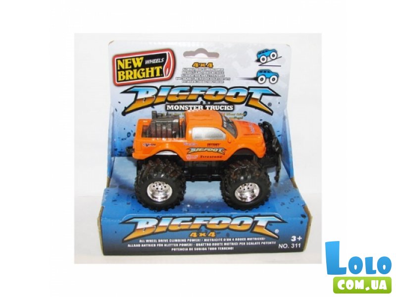 Игрушечная машинка Monster Muscle: Big Foot NEW BRIGHT. Масштаб 1:43