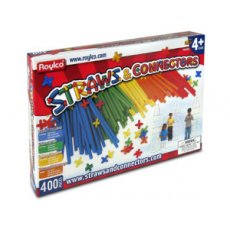 Развивающий конструктор Straws and Connectors (400 элементов)
