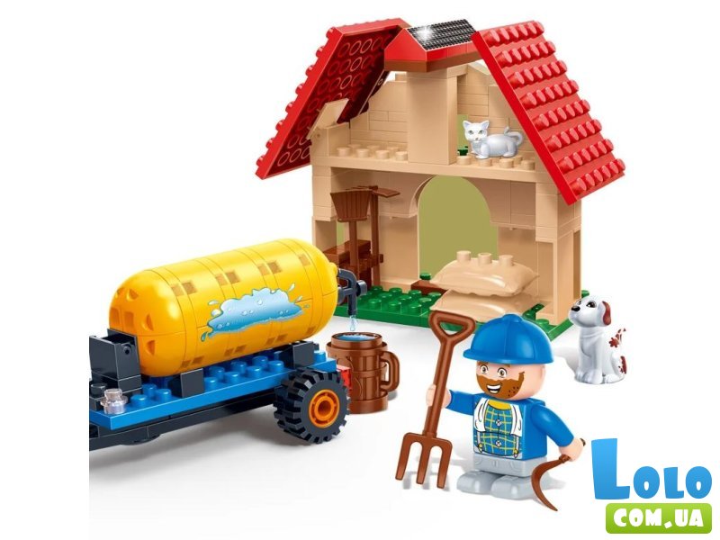 Конструктор Экоферма, Banbao (8582), 185 дет.