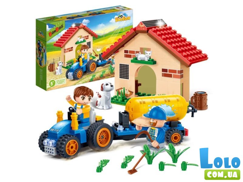 Конструктор Экоферма, Banbao (8582), 185 дет.