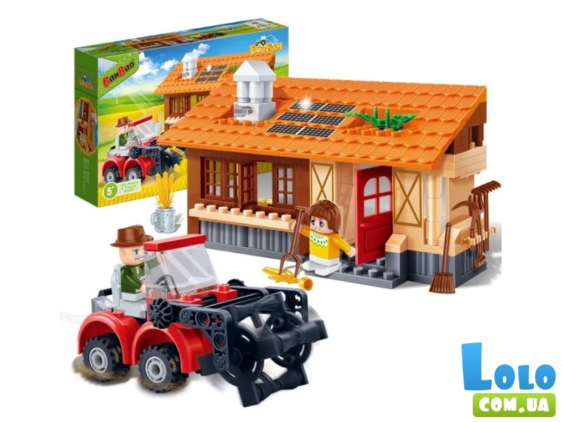 Конструктор Экоферма, Banbao (8583), 162 дет.