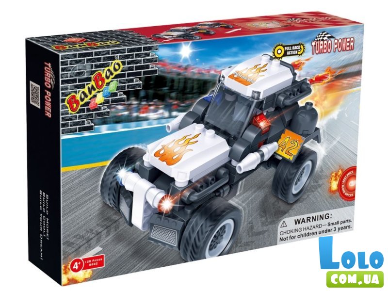 Конструктор Драгстер, Banbao (8622), 128 дет.