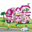 Конструктор Загородный дом, серии Розовая мечта, Sluban (M38-B0536), 726 дет.