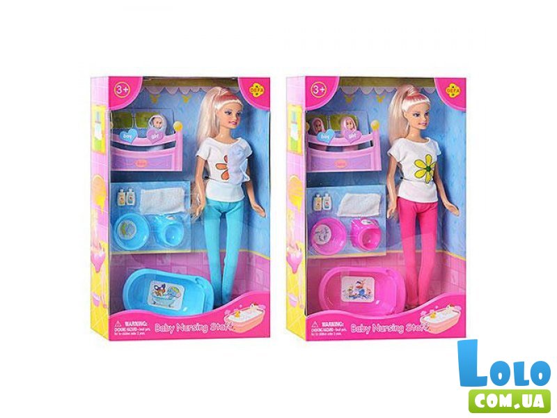Кукла Defa 8213 с малышами, 29 см (2 цвета)