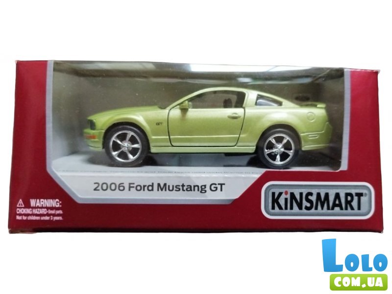 Машина металлическая Ford Mustang, Kinsmart (в ассортименте)