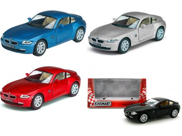 Машинка Kinsmart KT 5318 W BMW Z4 Coupe M1:32 (инерционная)