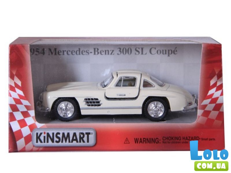 Машинка Mercedes-benz 300 SL Coupe, Kinsmart (в ассортименте)