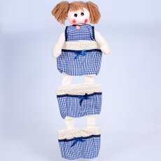 Декоративная кукла-коврик с тремя карманами (913-2)