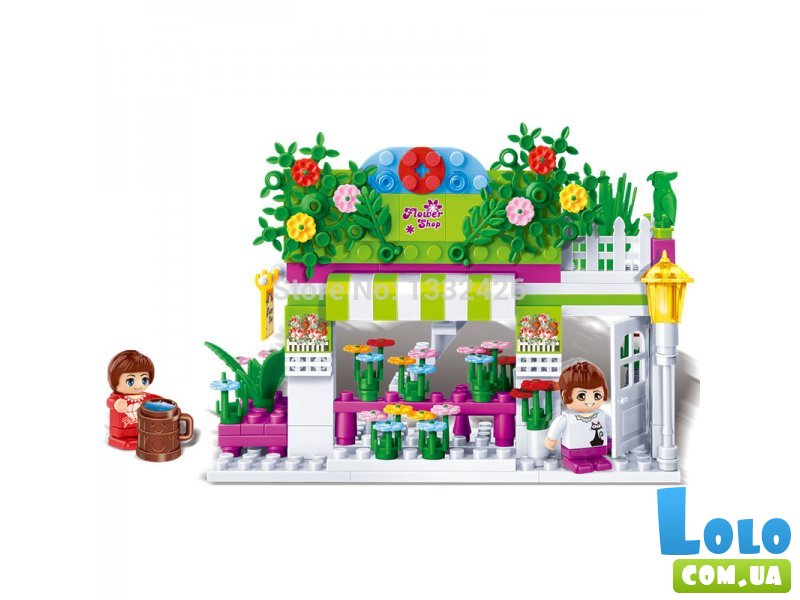 Конструктор Цветочный магазин, Banbao (6116), 252 дет.