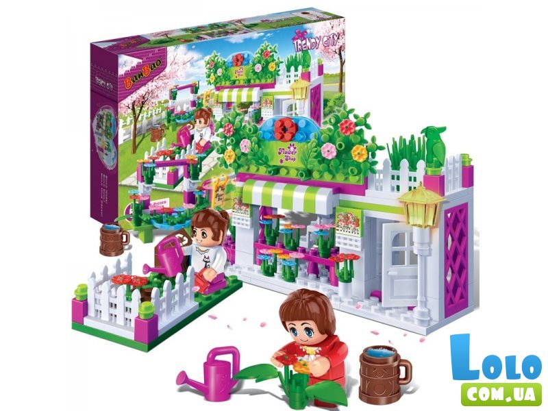 Конструктор Цветочный магазин, Banbao (6116), 252 дет.