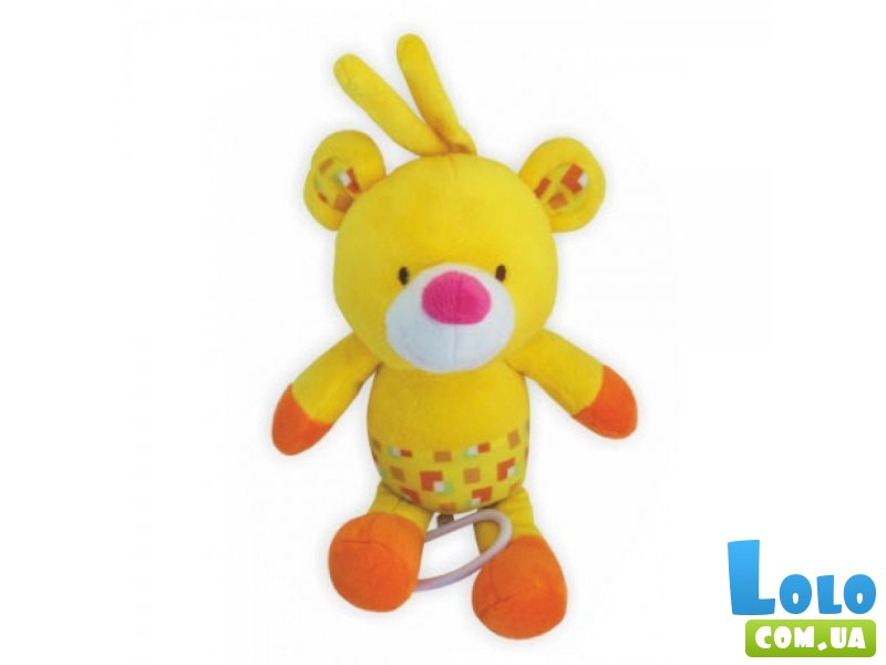 Музыкальная игрушка Baby Mix "Медвежонок" (TE-8067-30В), желтый