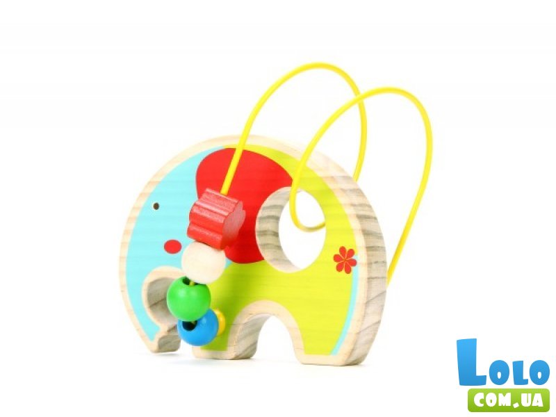 Лабиринт с бусинами Lucy&Leo "Слон" (LL131)