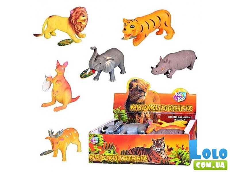 Фигурки диких животных Joy Toy (7215) 6 видов