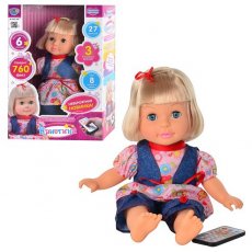 Кукла интерактивная "Кристина" Limo Toy (M 1447 U/R)