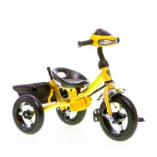 Трёхколёсный велосипед Azimut Lambortrike AIR с фарой (9001580) жёлто-черный