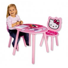 Набор мебели Eichhorn "Hello Kitty. Стул и стулья", розовый