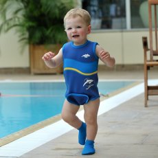 Неопреновые носки для бассейна и пляжа Konfidence Paddler для детей в возрасте 12-24 месяцев (цвет: синий)