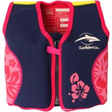 Жилет для плавания Original Konfidence Jacket для детей 2-3-х лет (цвет: Navy/Pink/Hibiscus)