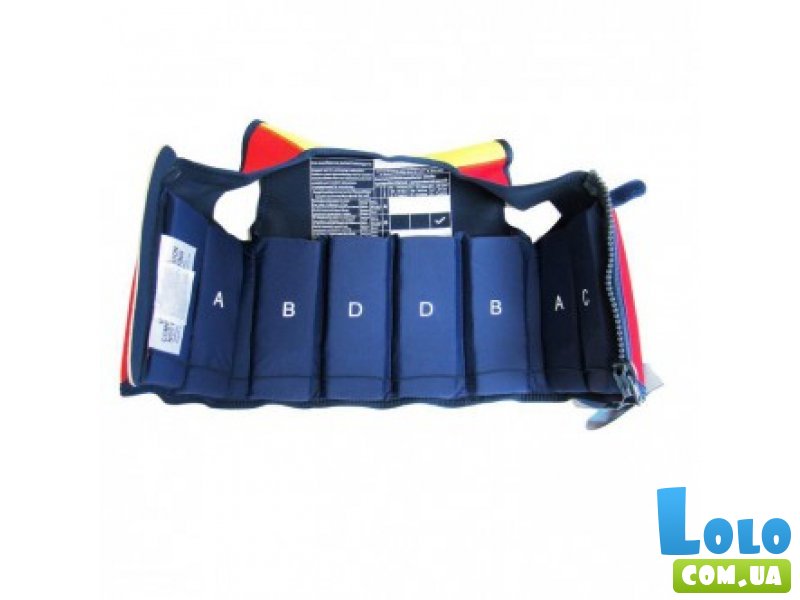 Жилет для плавания Original Konfidence Jacket для детей 2-3-х лет (цвет: Navy/Blue/Palm)