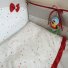 Детская постель Twins Premium "Starlet" (P-020), серый/красный