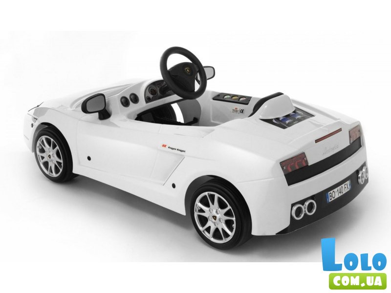Электромобиль Toys Toys Lamborghini Gallardo 676430 (белый)