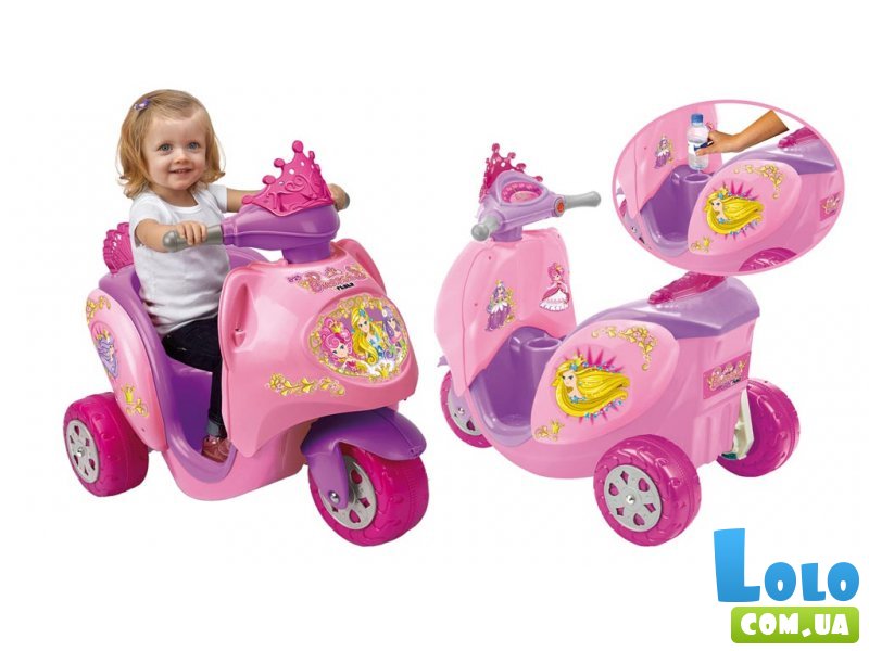 Мотоцикл Feber Princess 9363 (розовый)