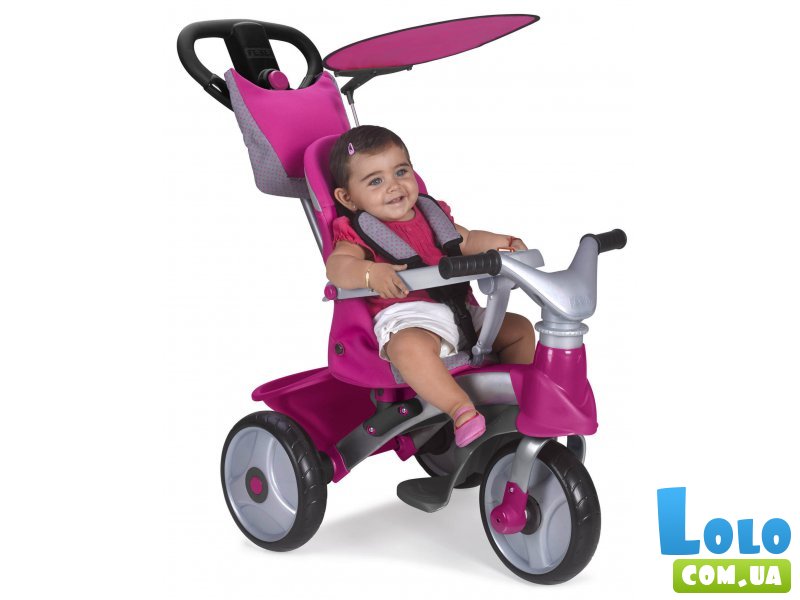 Велосипед "3 в 1" Baby Trike Easy Evolution Feber (9561) розовый