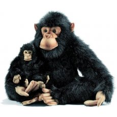 Мягкая игрушка Hansa "Шимпанзе папа" 65 см (2067)