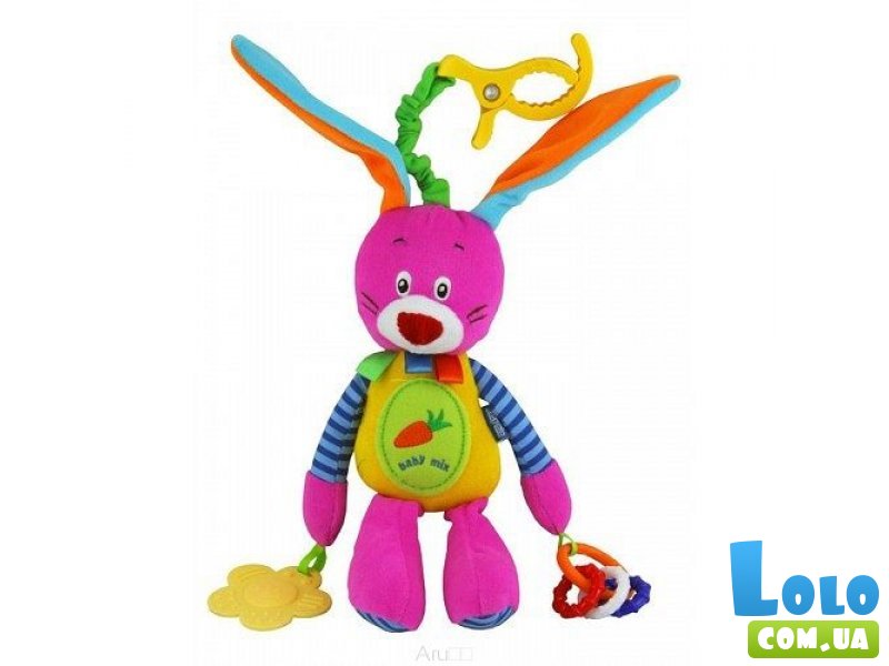 Плюшевая игрушка Baby Mix "Кролик" (TE-8203-23R)