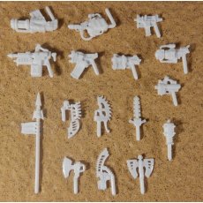 Комплект оружия для фигурок ЗвеРоботов Технолог цвет белый