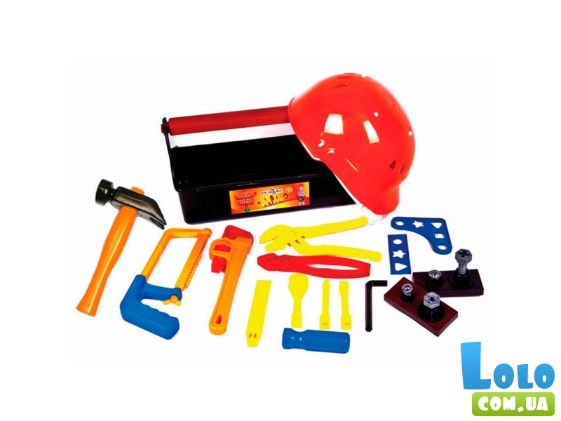 Набор Юный Плотник, с каской в чемодане