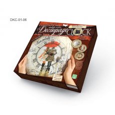 Набор для творчества Decoupage Clock, Danko Toys (в ассортименте)