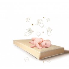 Матрас детский Lux baby Lux 2 в 1 (лен-холлофайбер-кокос), 65х125х12 см