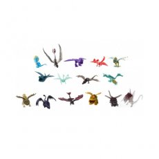 Игровой набор из 15 мини-фигурок драконов, серия "Как приручить дракона" Spin Master (SM66605)
