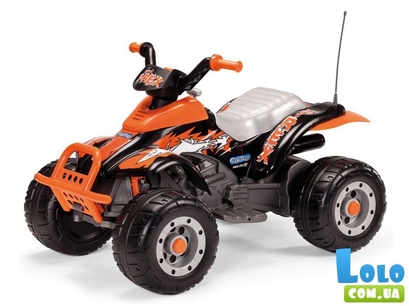 Квадроцикл Peg Perego Corral T-Rex OR 0066 (черный с оранжевым)
