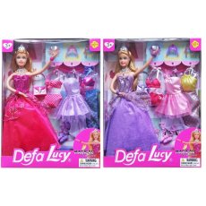 Кукла с нарядами и аксессуарами Defa Lucy 8269 (цвета в ассортименте)
