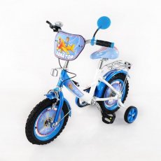 Велосипед двухколесный Baby Tilly Авиатор 12" T-21222 (голубой с белым)
