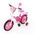 Велосипед Baby Tilly Миледи 14" T-21421 (розовый с белым)