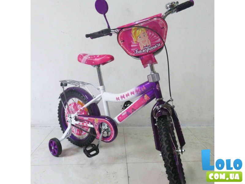 Велосипед двухколесный Baby Tilly Балеринка 16" (в ассортименте)