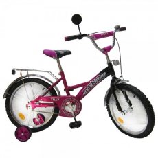 Велосипед двухколесный Baby Tilly Explorer 18" T-21811 (фиолетовый с черным)