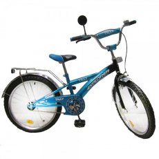 Велосипед двухколесный Baby Tilly Explorer 20" T-22012 (синий с черным)