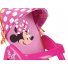 Прогулочная коляска для кукол Smoby Chuli Pop Car Minnie Mouse (розовая), с рисунком