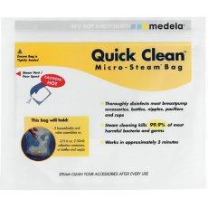 Пакеты для паровой стерилизации Medela Quick Clean Microwave Bags, 5 шт.