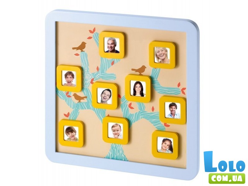 Магнитная рамочка для фотографий Baby Art "Family Tree Frame" (34120104)