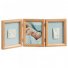 Рамочка для фотографий Baby Art "Double Print Frame Natural" (коричневая)